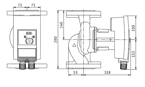 WİLO YONOS MAXO 50/0.5-12